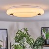 Kaas Ceiling Light LED chrome, white, 1-light source