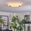 Kaas Ceiling Light LED chrome, white, 1-light source