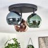 Belp Ceiling Light black, 3-light sources