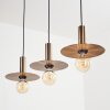 Faido Pendant Light black, 3-light sources