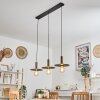 Faido Pendant Light black, 3-light sources