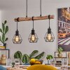 Yaak Pendant Light Ecru, black, 3-light sources
