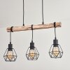 Yaak Pendant Light Ecru, black, 3-light sources