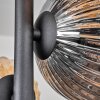 Chehalis Ceiling Light - glass 10 cm, 12 cm, 15cm Amber, clear, Smoke-coloured, 8-light sources