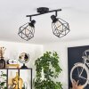 Yaak Ceiling Light black, 2-light sources