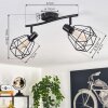 Yaak Ceiling Light black, 2-light sources