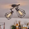 Yaak Ceiling Light black, 2-light sources