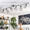 Yaak Ceiling Light black, 6-light sources