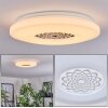 Kaas Ceiling Light LED chrome, white, 1-light source