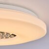Kaas Ceiling Light LED chrome, white, 1-light source