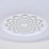 Kaas Ceiling Light LED chrome, white, 1-light source