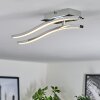 Biskopstorp Ceiling Light LED chrome, 1-light source