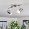 Grafberg Ceiling Light chrome, 2-light sources