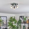 Grafberg Ceiling Light chrome, 3-light sources