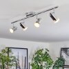 Grafberg Ceiling Light chrome, 4-light sources