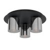 Eglo GOROSIBA Ceiling Light black, 3-light sources