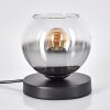 Koyoto table lamp 15 cm clear, Smoke-coloured, 1-light source