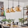 Ripoll hanging light Amber, 3-light sources