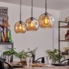 Ripoll hanging light Amber, 3-light sources