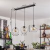 Ripoll hanging light black, 3-light sources