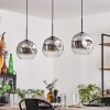 Ripoll hanging light black, 3-light sources