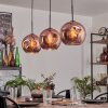 Ripoll hanging light black, 3-light sources