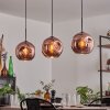 Ripoll hanging light black, 3-light sources