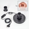 Ripoll table lamp black, 1-light source