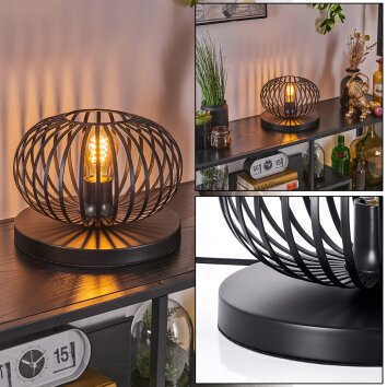 Oravi table lamp black, 1-light source