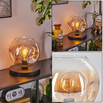 Ripoll table lamp black, 1-light source