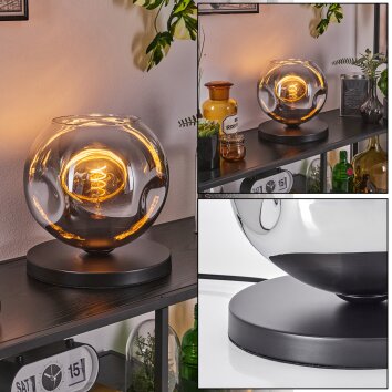 Ripoll table lamp black, 1-light source