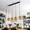 Lauden pendant light black, 4-light sources