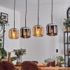 Lauden pendant light black, 4-light sources