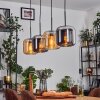 Lauden pendant light black, 4-light sources