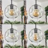 Ripoll pendant light black, 4-light sources