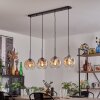 Ripoll pendant light black, 4-light sources