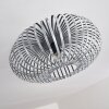 ORAVI ceiling light grey, silver, 1-light source