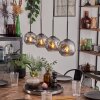 Ripoll pendant light black, 4-light sources