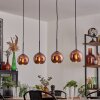 Koyoto pendant light black, 4-light sources