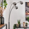 Koyoto floor lamp black, 3-light sources