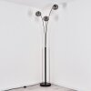Gastor floor lamp black, 3-light sources