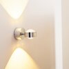 Indore wall light LED aluminium, 2-light sources