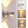 Indore wall light LED aluminium, 2-light sources