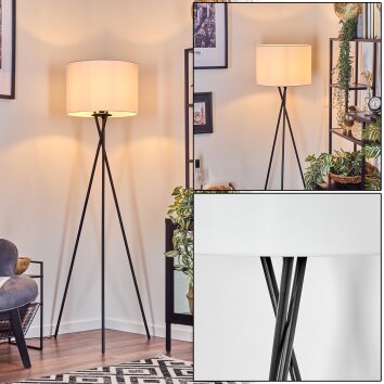 Bassagoda floor lamp black, 1-light source