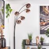 Koyoto floor lamp clear, coppery, 5-light sources