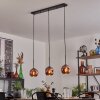Ripoll pendant light coppery, 3-light sources