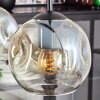 Ripoll pendant light Amber, clear, 4-light sources