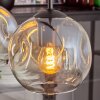 Ripoll pendant light Amber, clear, 4-light sources