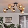 Gastor ceiling light 74 cm Amber, 6-light sources