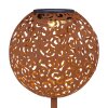 Globo SUNI Solar Light LED rust-coloured, 1-light source